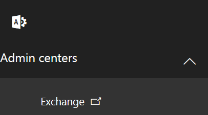 Exchange Admin Link