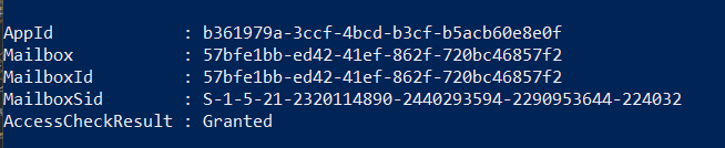 Test Mailbox Access